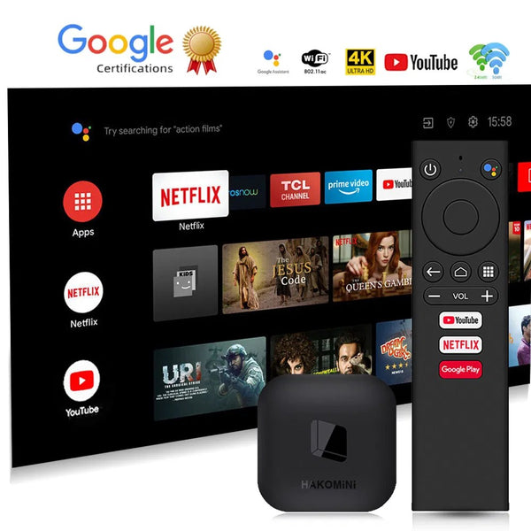 SIA Android TV Box with WiFi (2GB RAM, 8GB Storage)