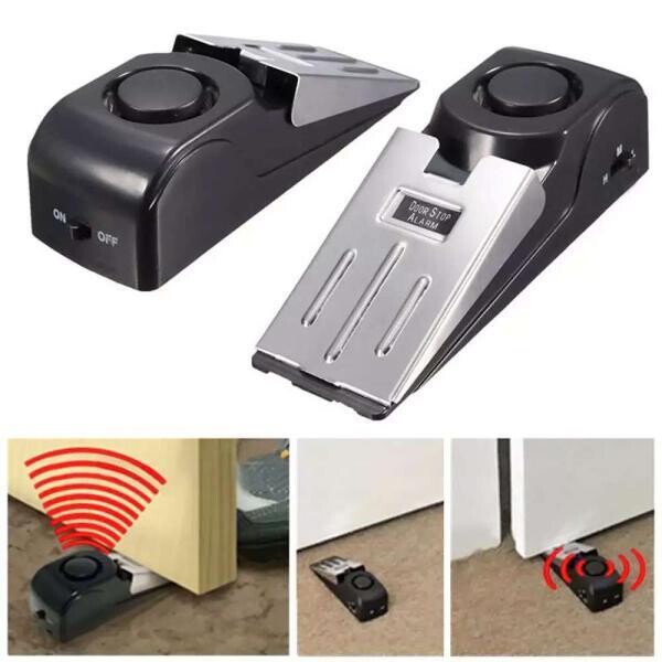 Travelest Door Stop Alarm - Black