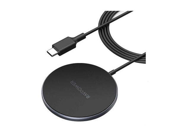 RAVPower Magnetic Wireless Charger for iPhone and AirPods Pro