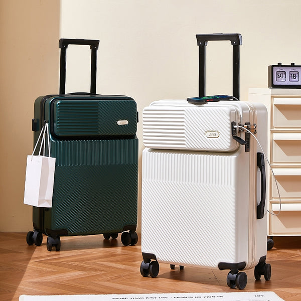 Travel Multi-Gear Luggage with Front Open Design 22"