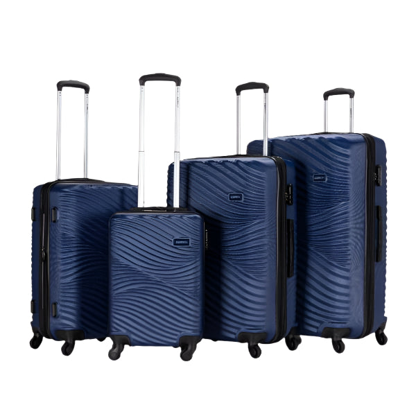 Karry-On Aero Jet Spinner Abs 4Pc Luggage (20/24/28/32")