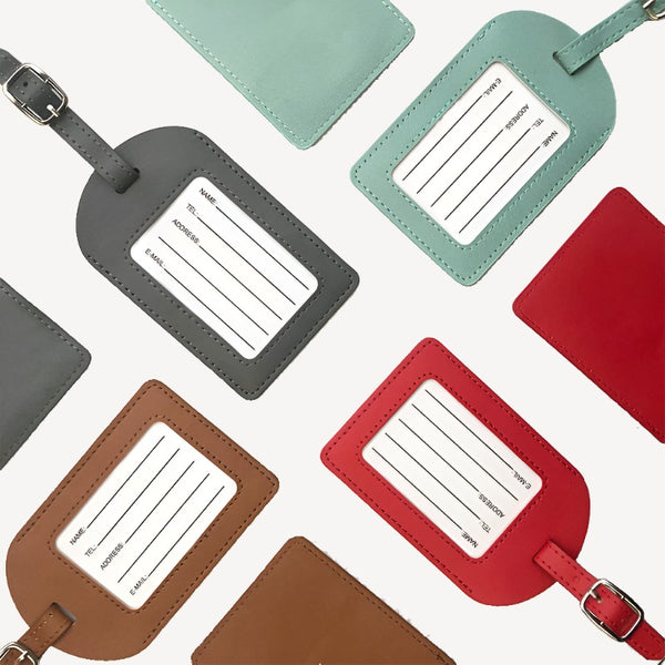 Pu Leather Luggage Tag