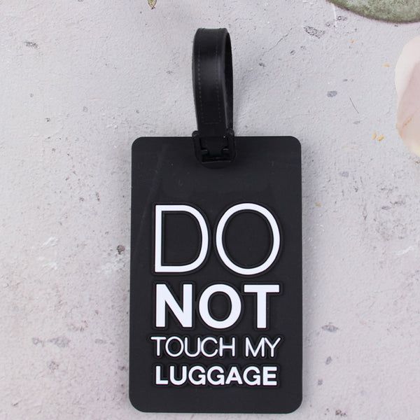 "Do Not Touch My Luggage" Travel Tag