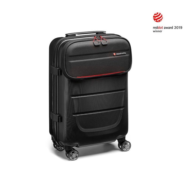 Manfrotto MB PL-RL-S55 Pro Light Reloader Spin-55 Carry-On Camera Roller Bag (Black)