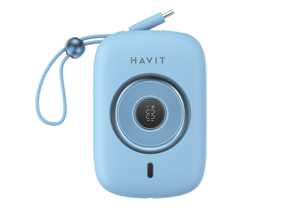 Havit Power Bank with 10,000mAh Capacity - Model PB5214