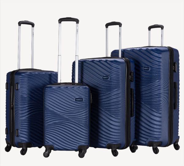 Karry-On Aero Jet Spinner Abs 4Pc Luggage (20/24/28/32")