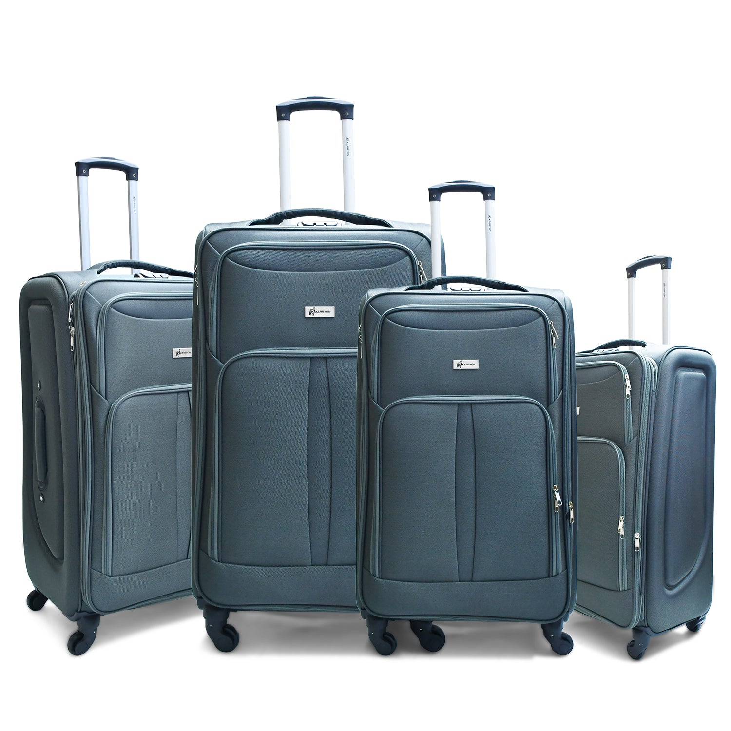LONG VACATION Luggage Set 4 Piece Luggage Set ABS