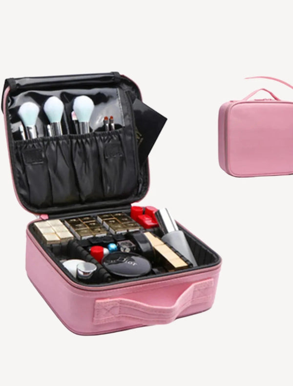 Makeup Case & Cosmetic Travel Bag Organizer (Small)